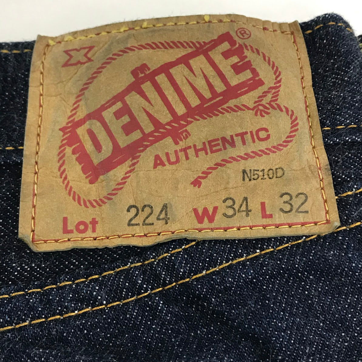 Denime | ドゥニーム 66MODEL WARE HOUSE デニムパンツ 224 インディゴ サイズ：34【倉吉店】