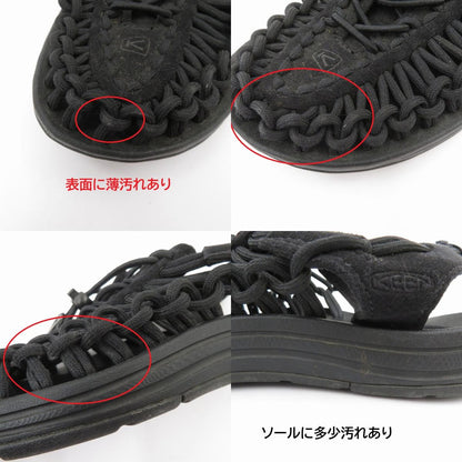 KEEN | キーン UNEEK サンダル 1014099 サイズ:24.0cm ブラック 24cm【瀬戸大橋店】