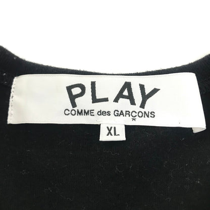 PLAY COMME des GARCONS | プレイコムデギャルソン Random Small Red Emblem 半袖Ｔシャツ AX-T338 ブラック サイズ：XL【倉吉店】
