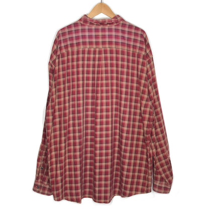 patagonia | パタゴニア 00s ORGANIC PIMA COTTON チェック柄 長袖シャツ 53836F0 レッド サイズ：XXL【倉吉店】