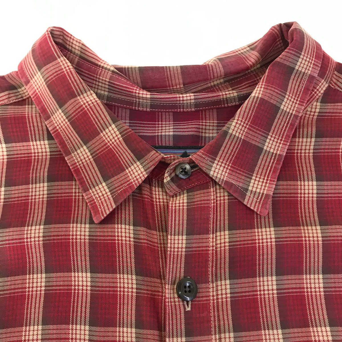 patagonia | パタゴニア 00s ORGANIC PIMA COTTON チェック柄 長袖シャツ 53836F0 レッド サイズ：XXL【倉吉店】