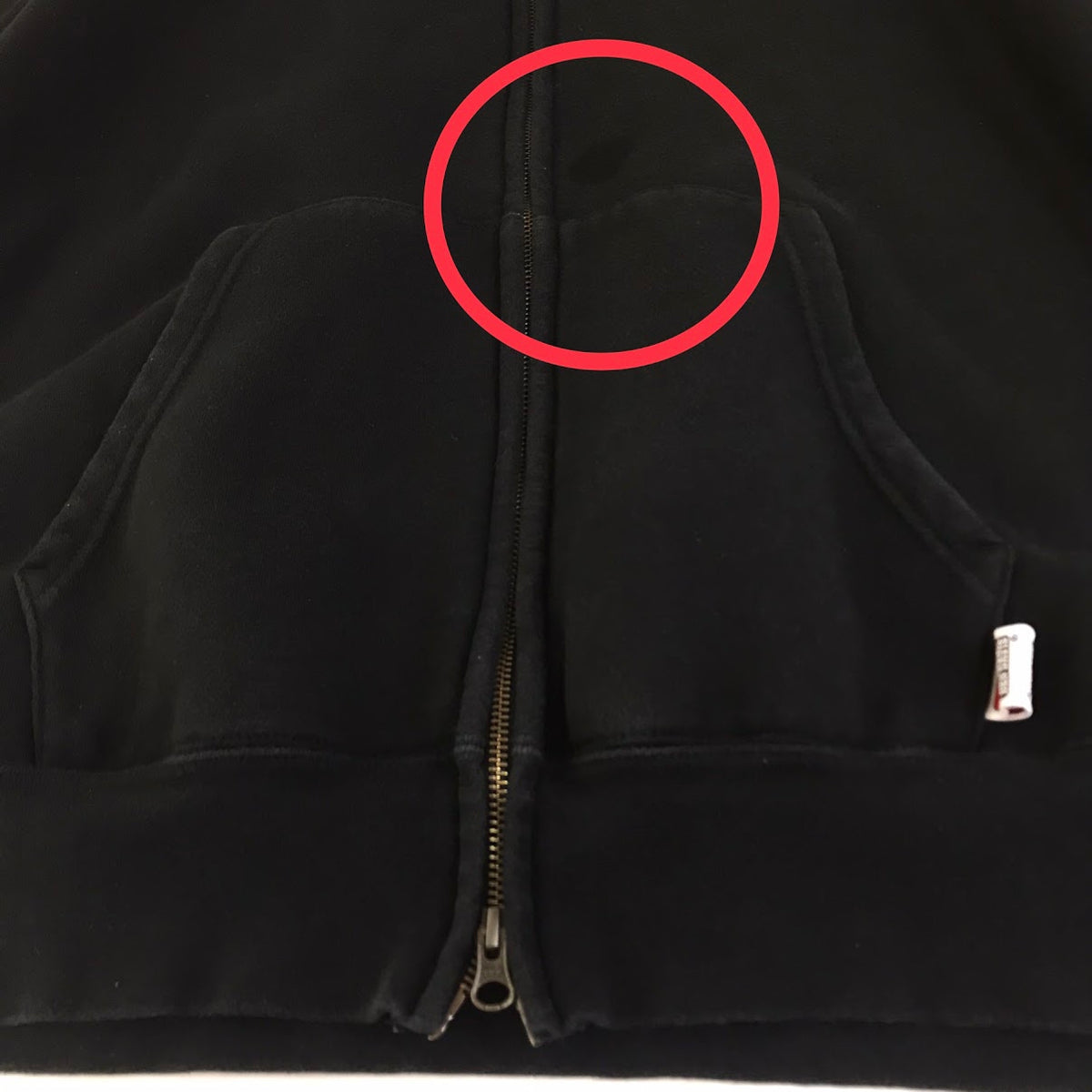 BEN DAVIS | ベンデイビス ジップパーカー パーカー ブラック サイズ：XL【倉吉店】