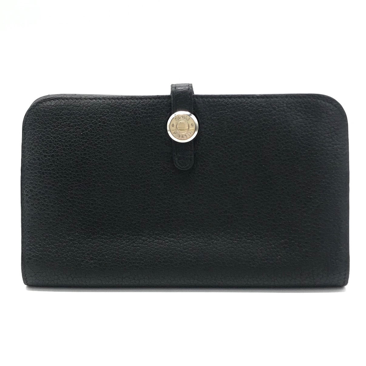 HERMES | エルメス ドゴンGM 二つ折り長財布 長財布 ブラック【倉吉店】