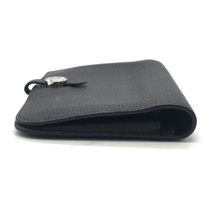 HERMES | エルメス ドゴンGM 二つ折り長財布 長財布 ブラック【倉吉店】