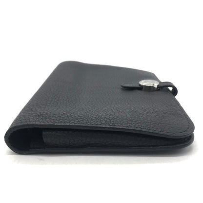 HERMES | エルメス ドゴンGM 二つ折り長財布 長財布 ブラック【倉吉店】