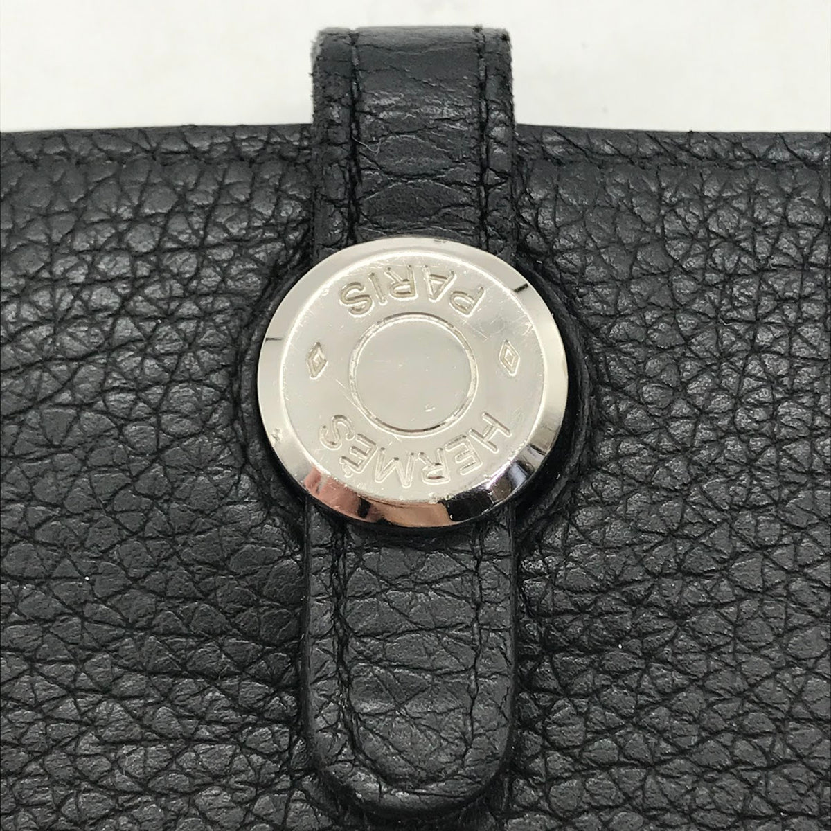 HERMES | エルメス ドゴンGM 二つ折り長財布 長財布 ブラック【倉吉店】