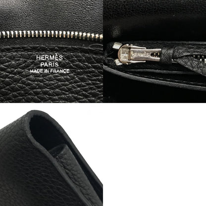 HERMES | エルメス ドゴンGM 二つ折り長財布 長財布 ブラック【倉吉店】