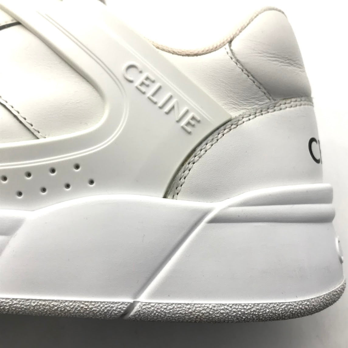 CELINE | セリーヌ CT-07 ローカット スニーカー RM0293 ホワイト 26cm【倉吉店】