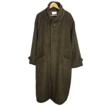 SOERTE｜ソエルテ　WOOL BLEND SHAGGY OVER COAT ウールブレンド オーバーコート その他アウター SOPAS1024001 カーキ サイズ：2【倉吉店】
