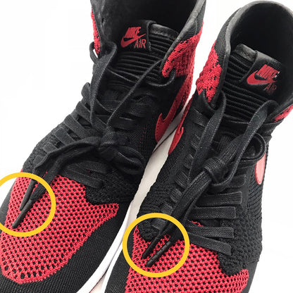 NIKE | ナイキ AIR JORDAN 1 FLYKNIT エアジョーダン1 フライニット スニーカー 919704-001 レッド 27cm【倉吉店】