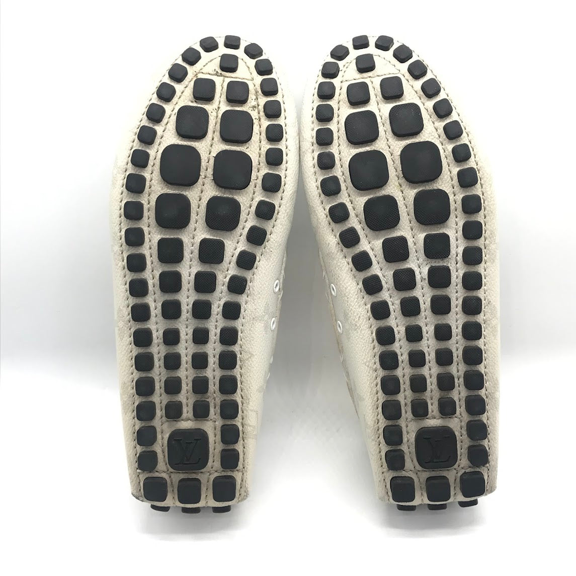 LOUIS VUITTON | ルイ・ヴィトン アリゾナラインローファー ローファー ND1107 ホワイト 25.5cm【倉吉店】