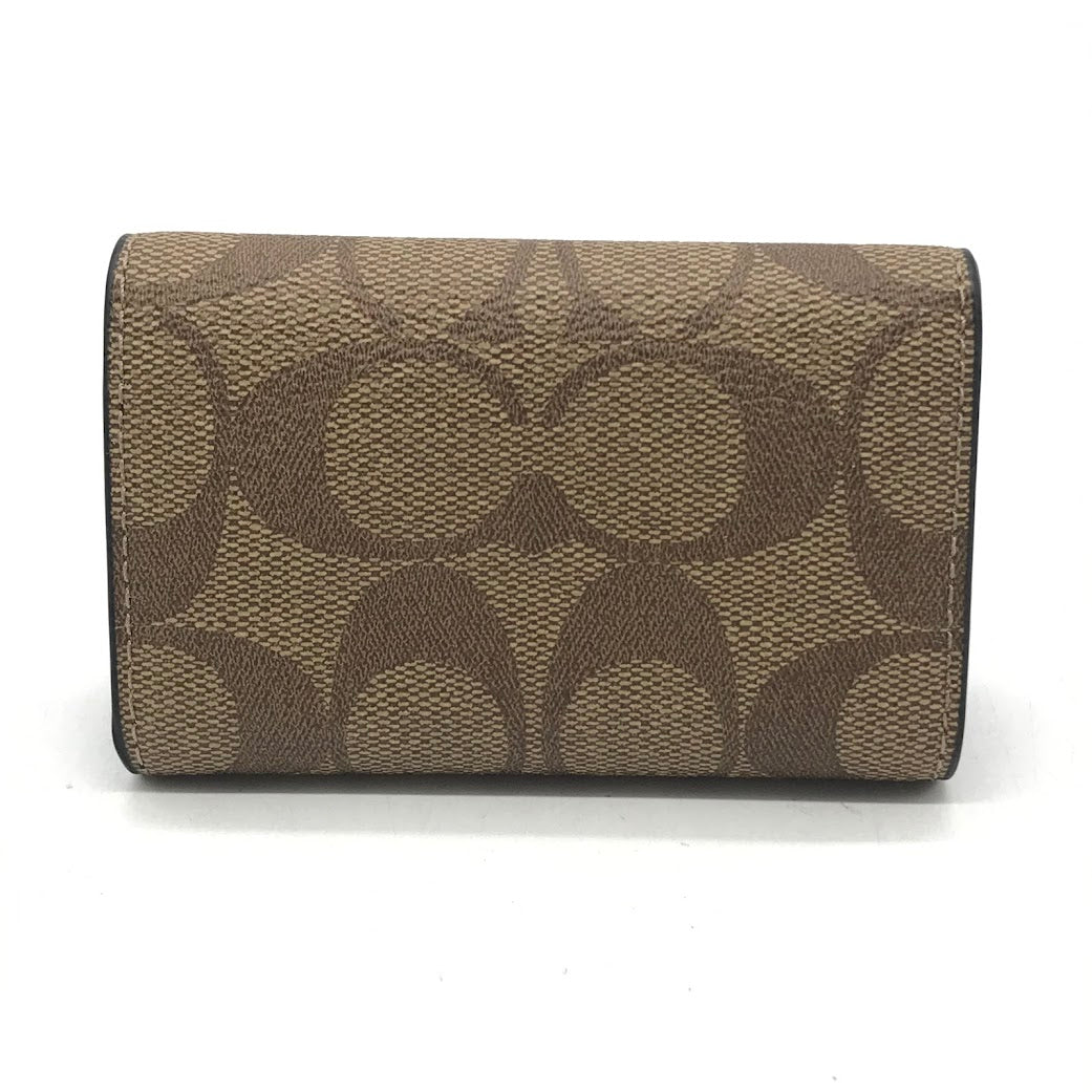 COACH | コーチ シグネチャー柄 キーケース 78675 ブラウン【倉吉店】