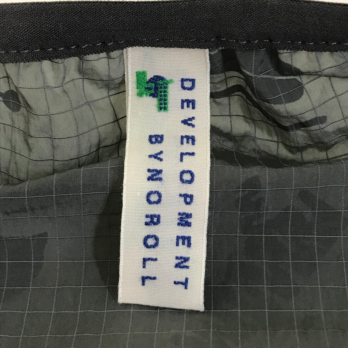 NOROLL | ノーロール SIGN REFLECTION PULLOVER 総柄 ナイロンプルオーバー ナイロンジャケット グレー【倉吉店】