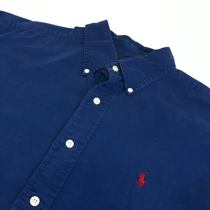 RALPH LAUREN | ラルフローレン BLAIRE 長袖シャツ ネイビー サイズ：L【倉吉店】