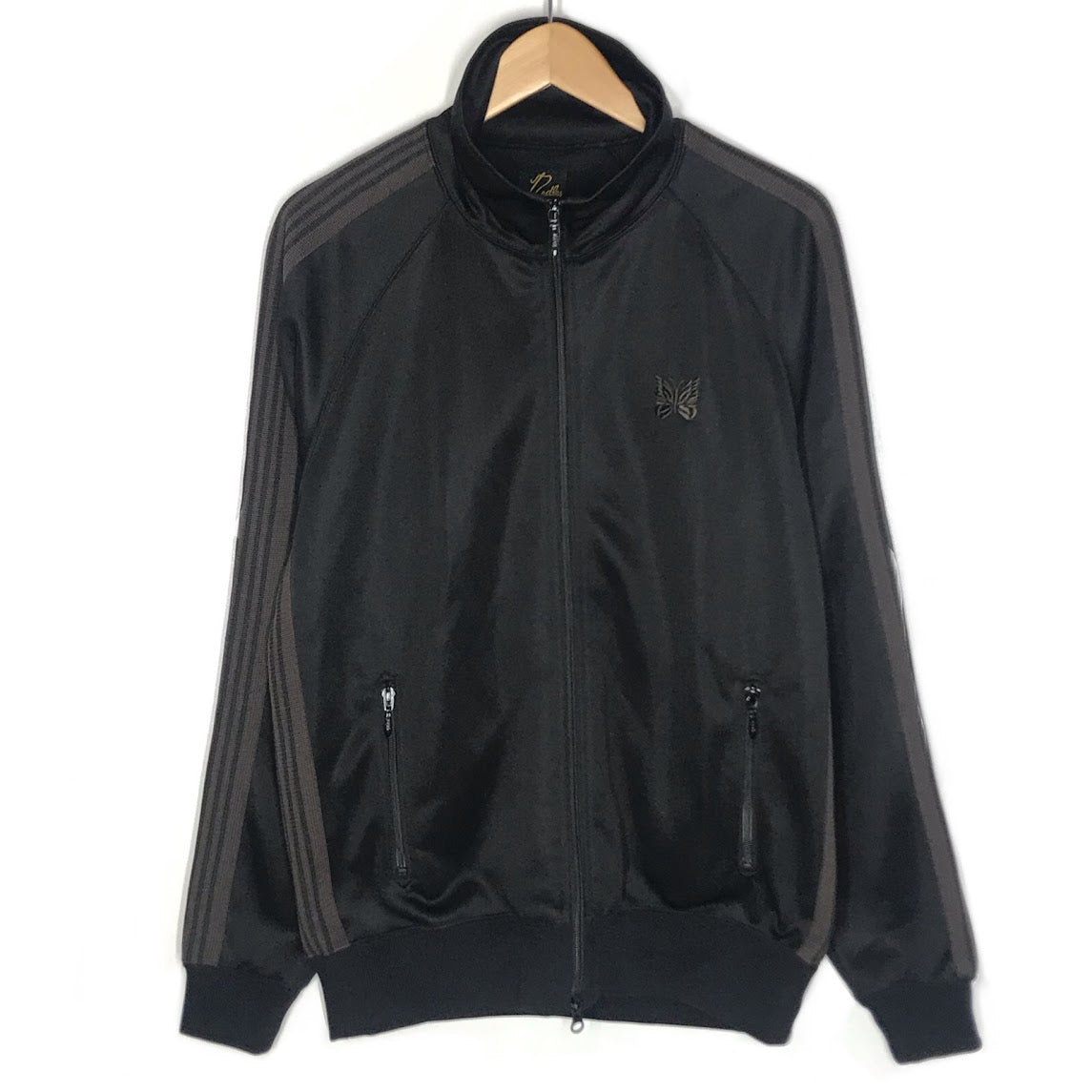 Needles | ニードルス Track Jacket - Poly Smooth トラックジャケット ジャージ PU271 ブラック サイズ：M【倉吉店】