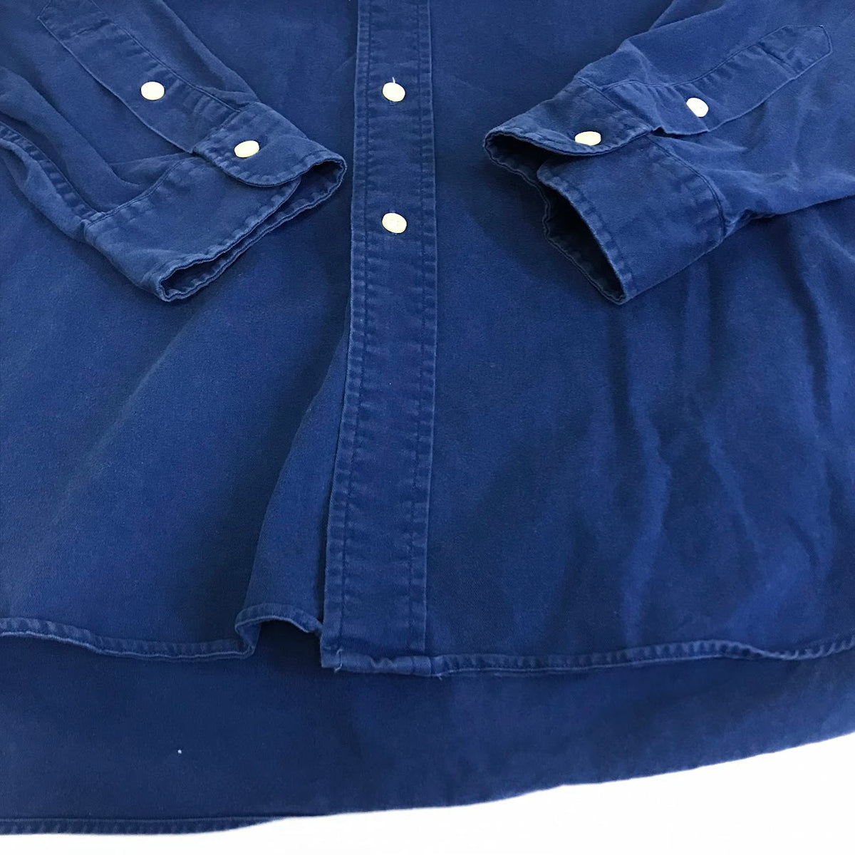 RALPH LAUREN | ラルフローレン BLAIRE 長袖シャツ ネイビー サイズ：L【倉吉店】