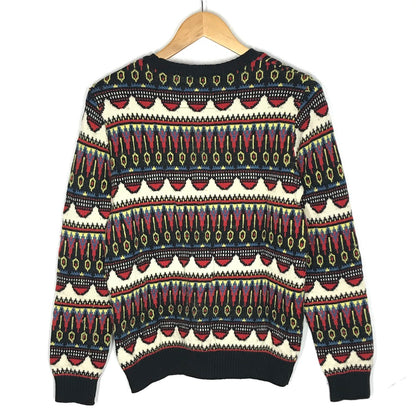WACKOMARIA | ワコマリア 総柄クルーネックニット ニット 13AW-KNT-07 サイズ：S【倉吉店】
