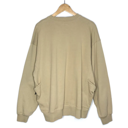 BEAMS | ビームス サイドポケット クルーネック スウェット スウェット 11-13-1685-147 ベージュ サイズ：XL【倉吉店】