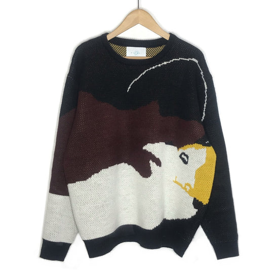 WHIMSY SOCKS | ウィムジーソックス AFTERNOON DELIGHT SWEATER 総柄ニット セーター WMS-25AW4-004 サイズ：XL【倉吉店】
