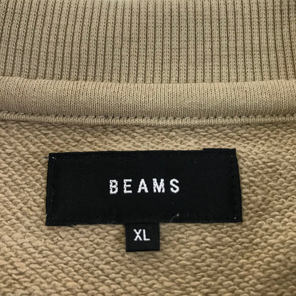 BEAMS | ビームス サイドポケット クルーネック スウェット スウェット 11-13-1685-147 ベージュ サイズ：XL【倉吉店】