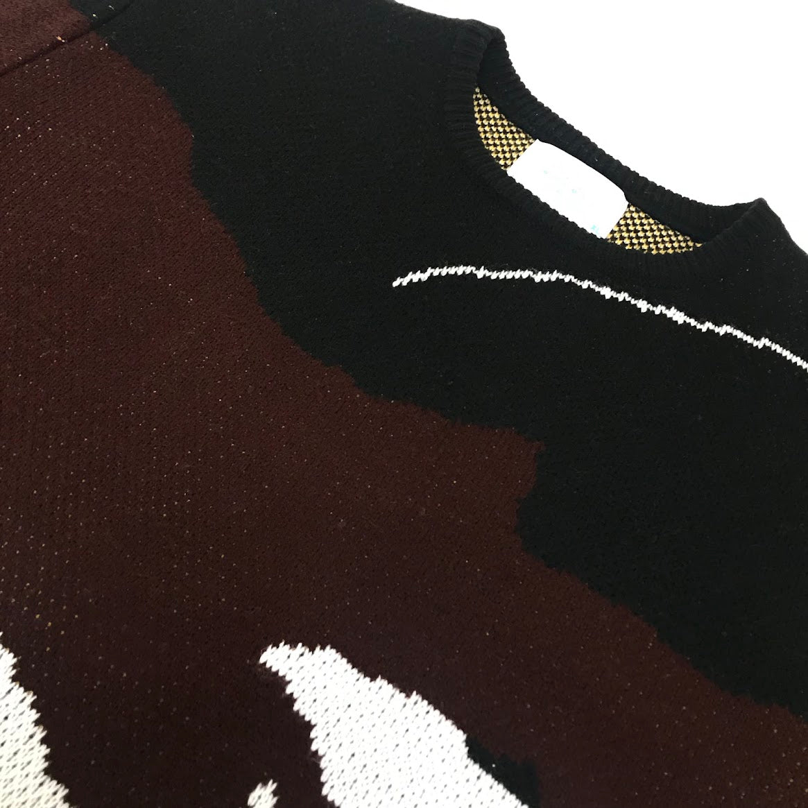 WHIMSY SOCKS | ウィムジーソックス AFTERNOON DELIGHT SWEATER 総柄ニット セーター WMS-25AW4-004 サイズ：XL【倉吉店】