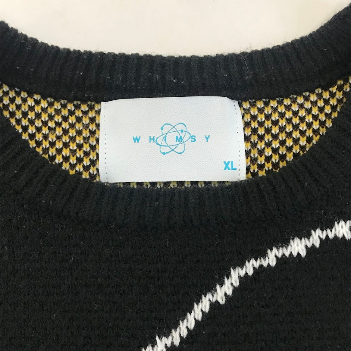 WHIMSY SOCKS | ウィムジーソックス AFTERNOON DELIGHT SWEATER 総柄ニット セーター WMS-25AW4-004 サイズ：XL【倉吉店】