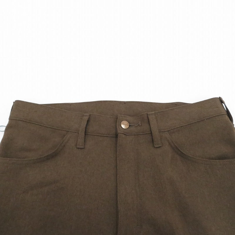 WACKOMARIA | ワコマリア WRANCHER DRESS JEANS その他ボトムス 25FW-WMP-WG01 スラックス ブラウン サイズ：M【瀬戸大橋店】