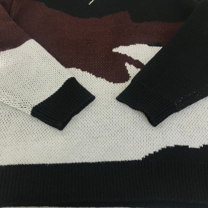 WHIMSY SOCKS | ウィムジーソックス AFTERNOON DELIGHT SWEATER 総柄ニット セーター WMS-25AW4-004 サイズ：XL【倉吉店】