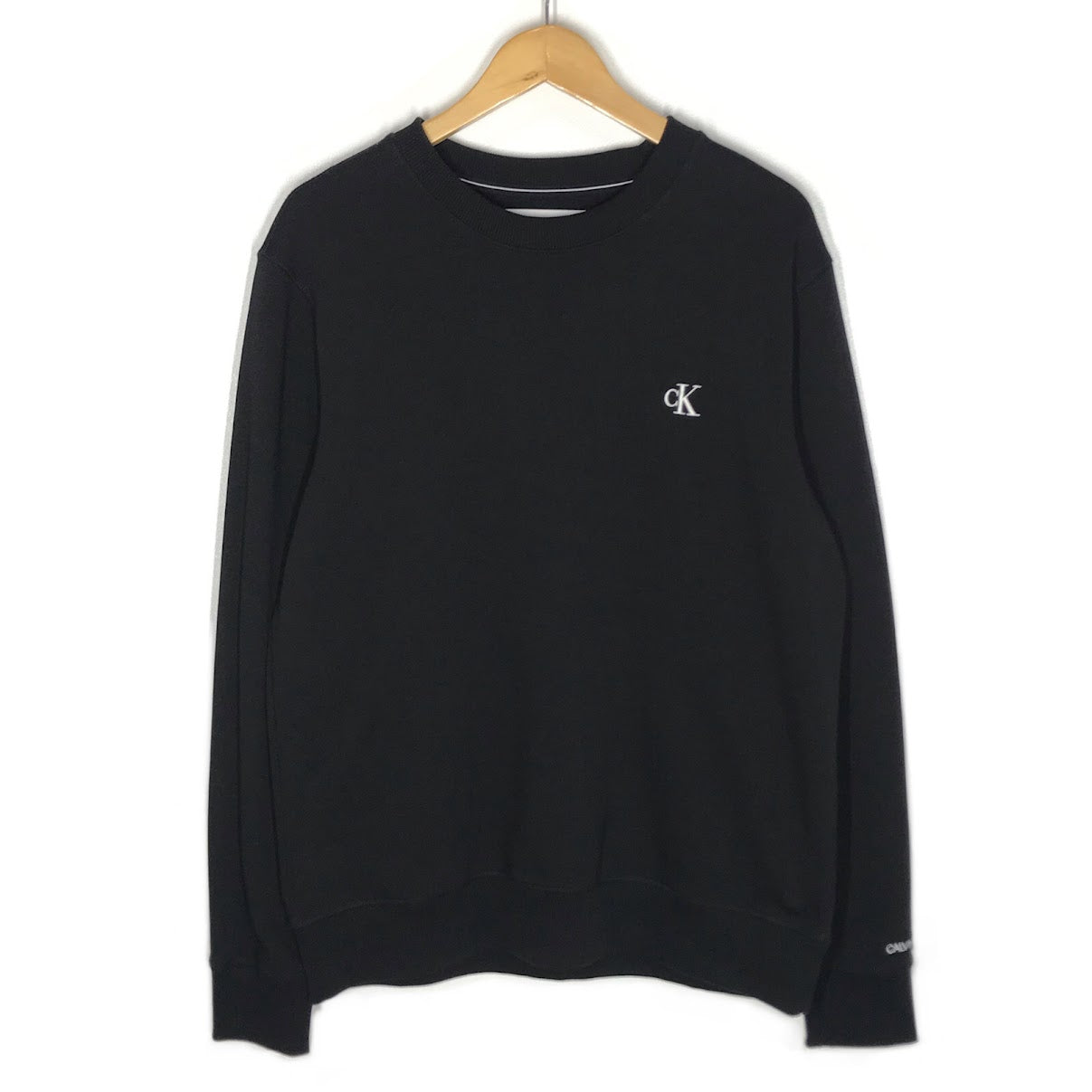 Calvin Klein | カルバンクライン スウェット J30J314536 ブラック サイズ：L【倉吉店】