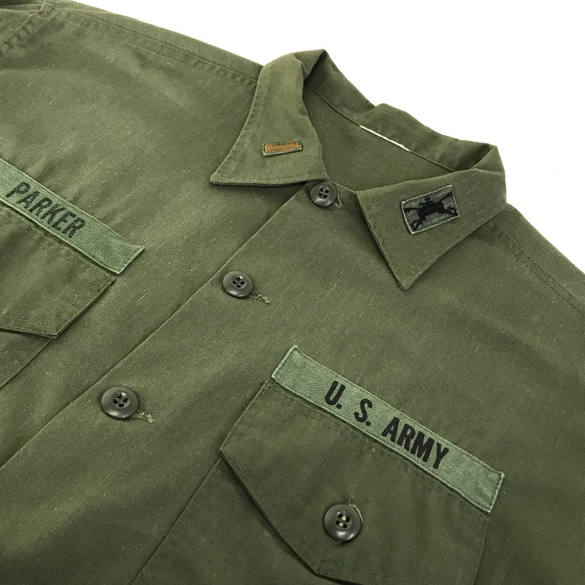 MILITARY衣料 | ミリタリーイリョウ US ARMY 0G-107 ユーティリティシャツ 長袖シャツ カーキ【倉吉店】