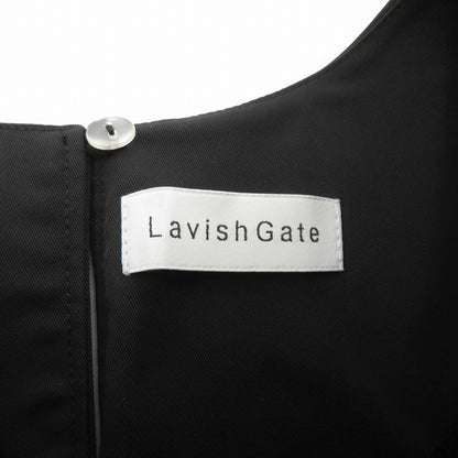 LavishGate オールインワン ラッシュガード その他トップス swim-13001 ブラック サイズ：FreeSize【瀬戸大橋店】