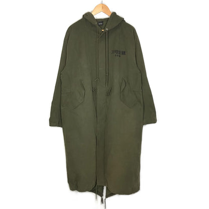 BAGARCH | バガーチ LONG MODS COAT ロングモッズコート モッズコート BH-1049 カーキ サイズ：L【倉吉店】