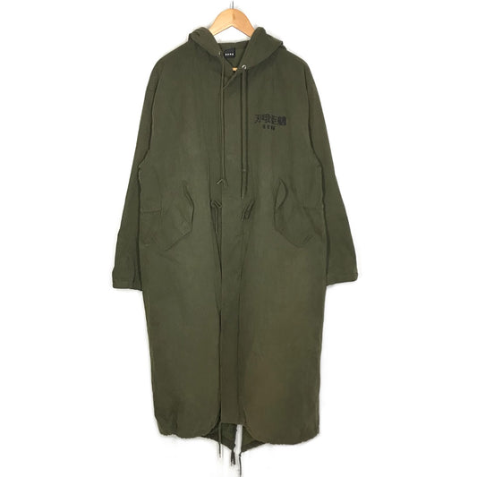 BAGARCH | バガーチ LONG MODS COAT ロングモッズコート モッズコート BH-1049 カーキ サイズ：L【倉吉店】