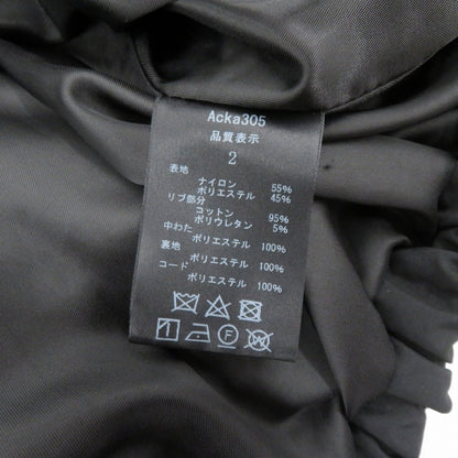Acka 中綿ジャケット ブラック サイズ：2【瀬戸大橋店】