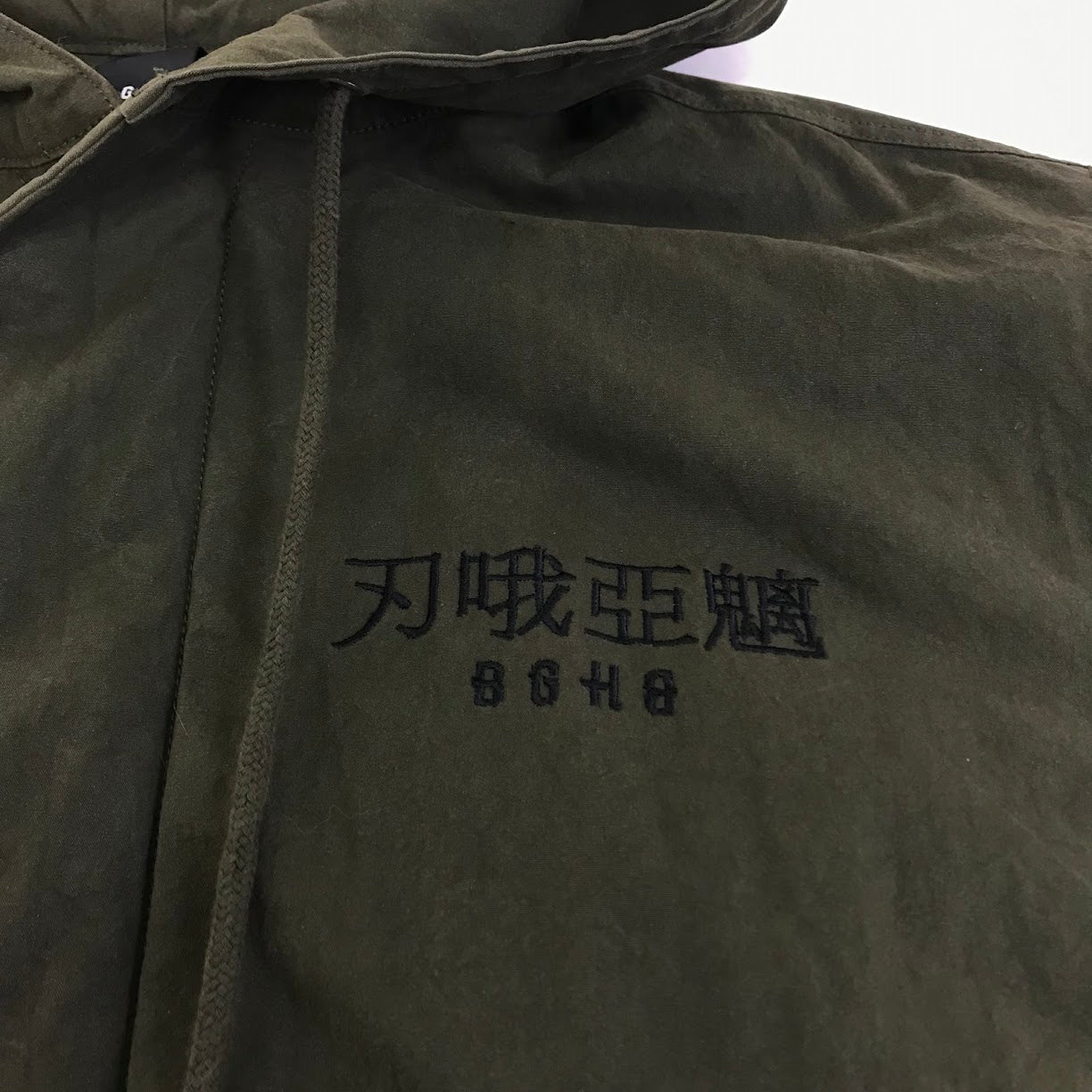 BAGARCH | バガーチ LONG MODS COAT ロングモッズコート モッズコート BH-1049 カーキ サイズ：L【倉吉店】