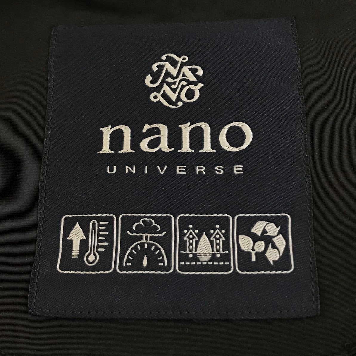 nano universe | ナノユニバース N-3B フライトジャケット ミリタリージャケット BA92BLS0030S ブラック サイズ：XL【倉吉店】