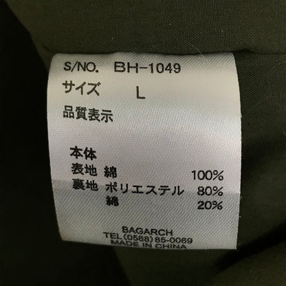 BAGARCH | バガーチ LONG MODS COAT ロングモッズコート モッズコート BH-1049 カーキ サイズ：L【倉吉店】