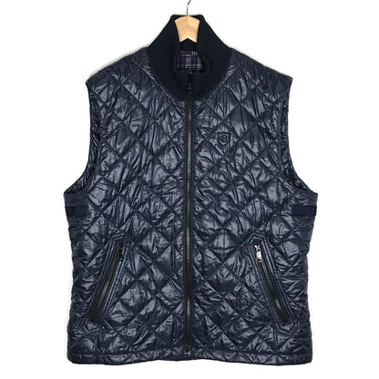 BLACK LABEL CRESTBRIDGE | ブラックレーベルクレストブリッジ キルティング 中綿ベスト ネイビー サイズ：XL【倉吉店】