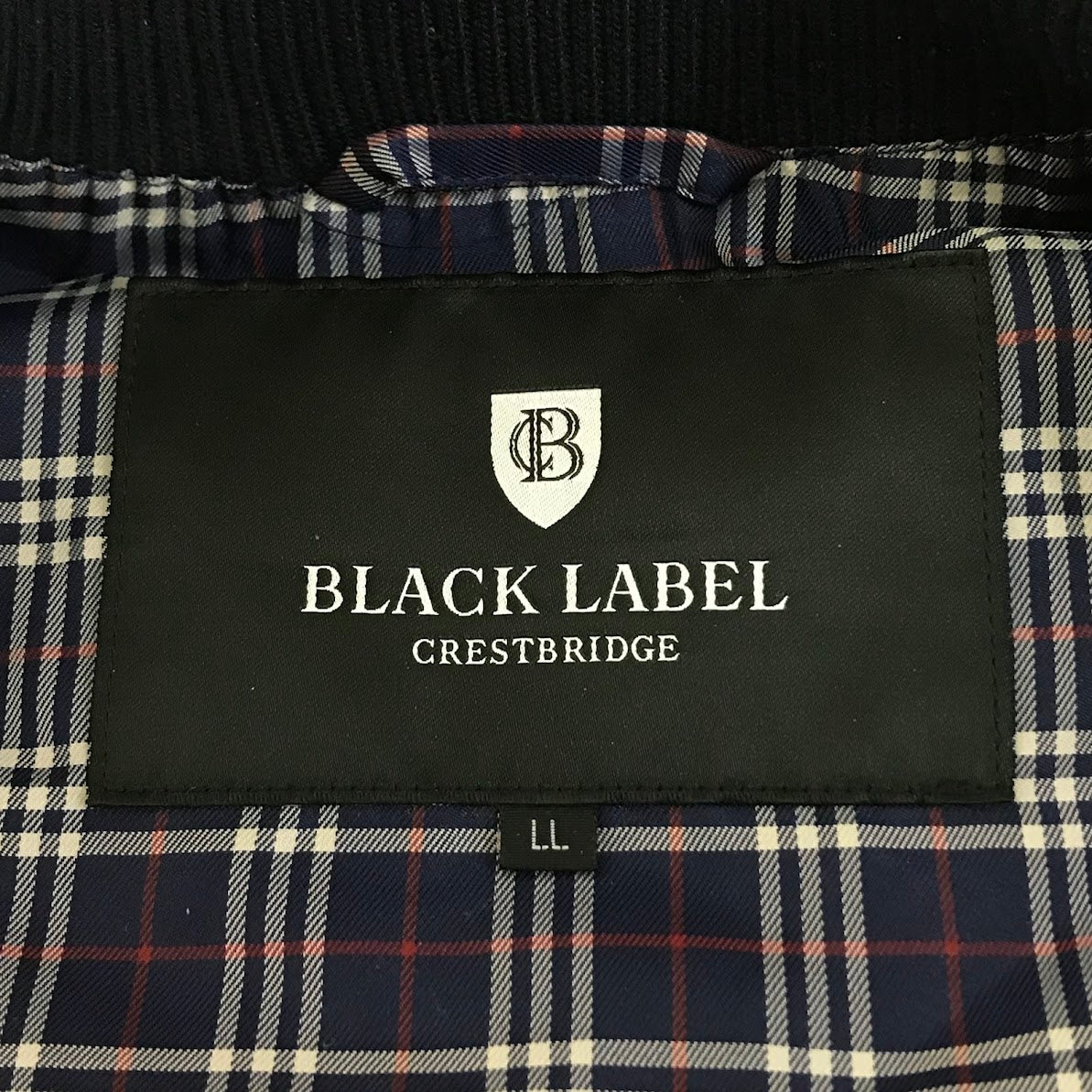 BLACK LABEL CRESTBRIDGE | ブラックレーベルクレストブリッジ キルティング 中綿ベスト ネイビー サイズ：XL【倉吉店】