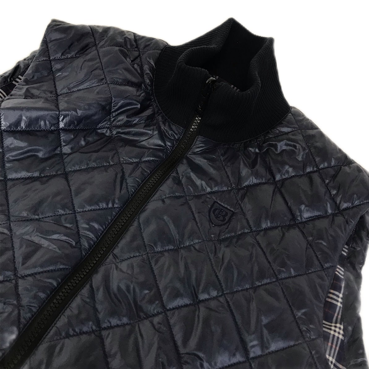 BLACK LABEL CRESTBRIDGE | ブラックレーベルクレストブリッジ キルティング 中綿ベスト ネイビー サイズ：XL【倉吉店】