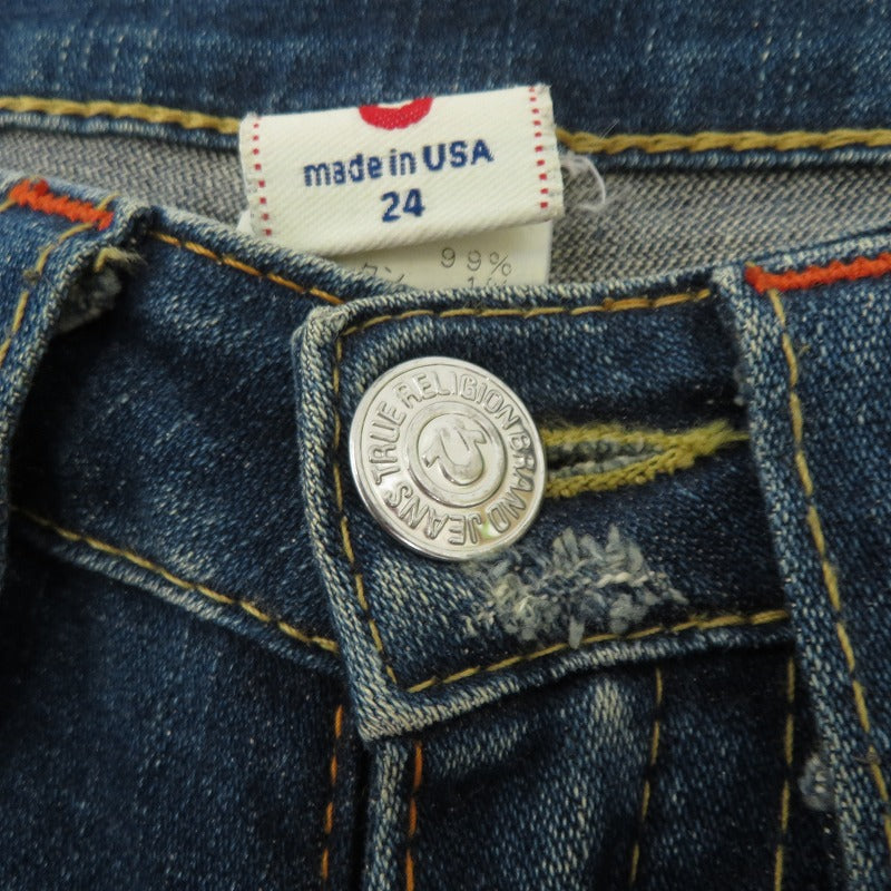 TRUE RELIGION | トゥルーレリジョン デニムパンツ サイズ:W24 ブルー【瀬戸大橋店】