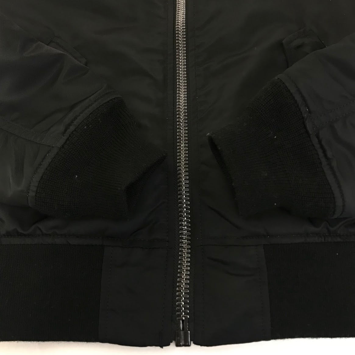 ALPHA | アルファ JACKET,FLYER'S WOMAN INTERMEDIATE,MA-1 ブルゾン 0615-00-573-8335 ブラック サイズ：S【倉吉店】