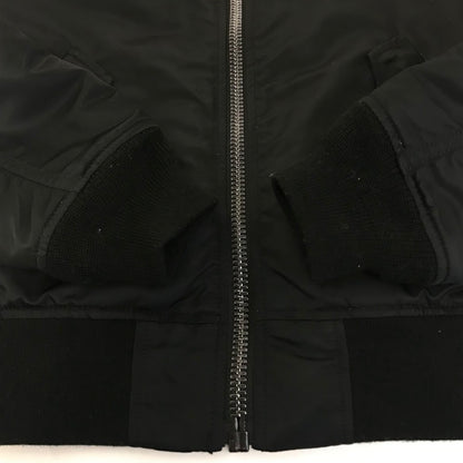 ALPHA | アルファ JACKET,FLYER'S WOMAN INTERMEDIATE,MA-1 ブルゾン 0615-00-573-8335 ブラック サイズ：S【倉吉店】