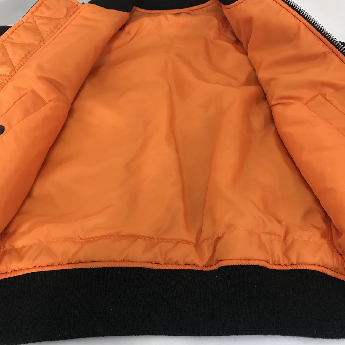ALPHA | アルファ JACKET,FLYER'S WOMAN INTERMEDIATE,MA-1 ブルゾン 0615-00-573-8335 ブラック サイズ：S【倉吉店】