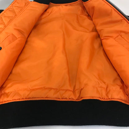 ALPHA | アルファ JACKET,FLYER'S WOMAN INTERMEDIATE,MA-1 ブルゾン 0615-00-573-8335 ブラック サイズ：S【倉吉店】