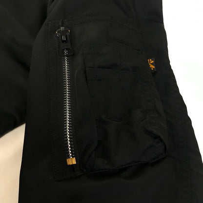ALPHA | アルファ JACKET,FLYER'S WOMAN INTERMEDIATE,MA-1 ブルゾン 0615-00-573-8335 ブラック サイズ：S【倉吉店】