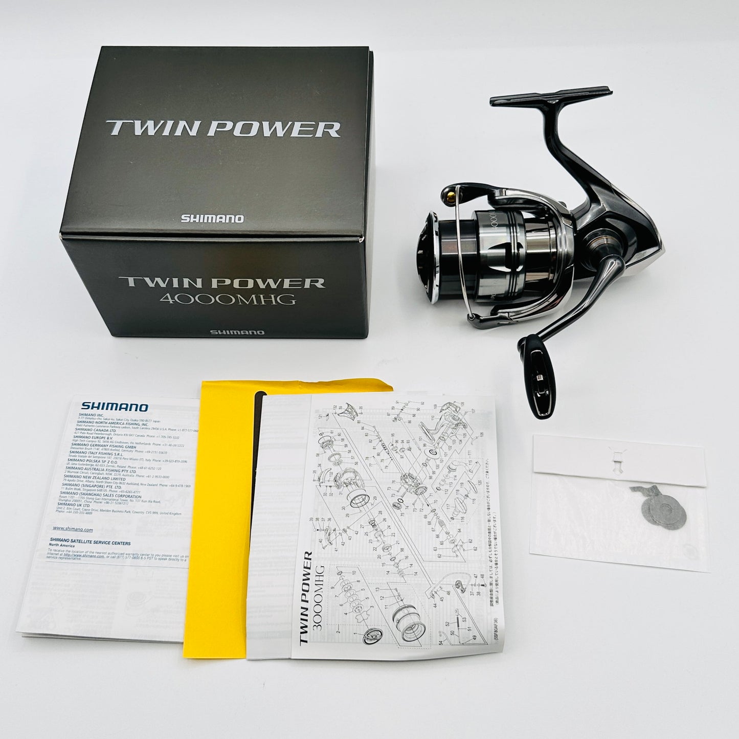【倉吉店】 中古 SHIMANO | シマノ リール 24 TWINPOWER 4000MHG 【スピニングリール】 【85】