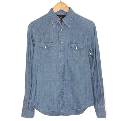 RRL(RALPH LAUREN) | ダブルアールエルラルフローレン ウエスタンシャツ デニムシャツ その他トップス ブルー サイズ：1【倉吉店】