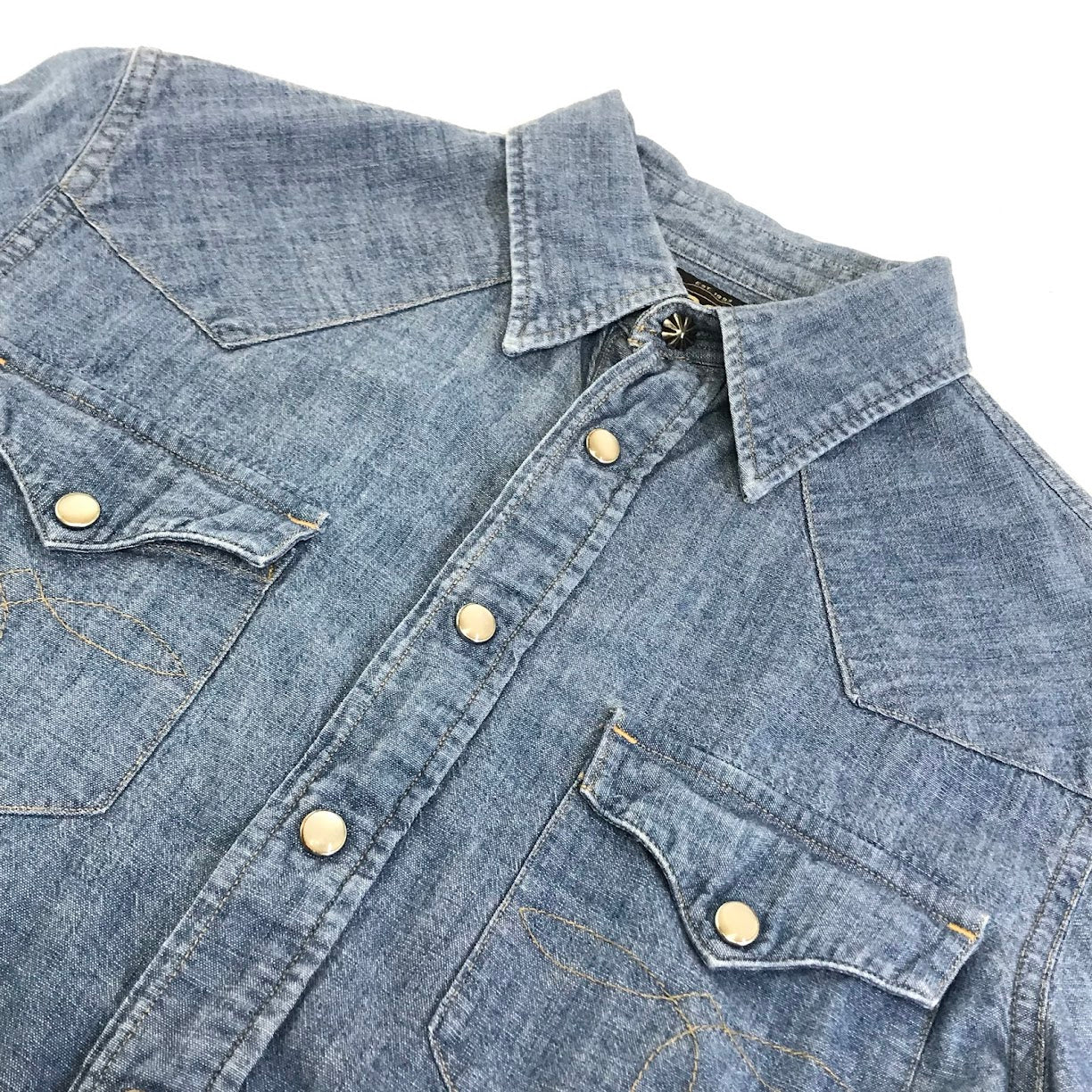 RRL(RALPH LAUREN) | ダブルアールエルラルフローレン ウエスタンシャツ デニムシャツ その他トップス ブルー サイズ：1【倉吉店】