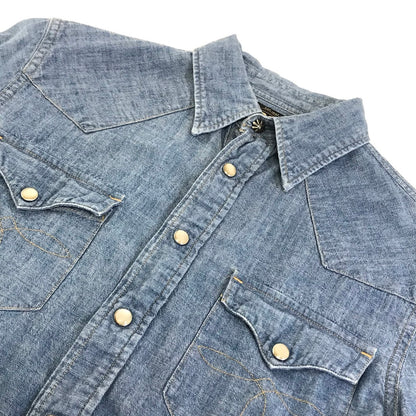 RRL(RALPH LAUREN) | ダブルアールエルラルフローレン ウエスタンシャツ デニムシャツ その他トップス ブルー サイズ：1【倉吉店】